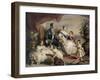 Queen Victoria and Prince Albert with Five of the Their Children, 1846-Franz Xaver Winterhalter-Framed Giclee Print