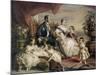 Queen Victoria and Prince Albert with Five of the Their Children, 1846-Franz Xaver Winterhalter-Mounted Giclee Print