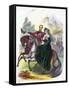 Queen Victoria and Prince Albert-null-Framed Stretched Canvas