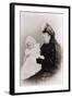 Queen Victoria and Prince Alexander Albert as Baby-null-Framed Photographic Print