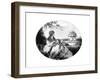 Queen Victoria and Prince Arthur, 1850-Franz Xaver Winterhalter-Framed Giclee Print