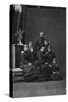 Queen Victoria and the Family of Princess Alice-null-Stretched Canvas