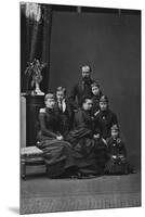 Queen Victoria and the Family of Princess Alice-null-Mounted Premium Photographic Print