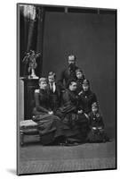 Queen Victoria and the Family of Princess Alice-null-Mounted Photographic Print