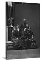 Queen Victoria and the Family of Princess Alice-null-Stretched Canvas