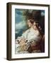 Queen Victoria and Victoire, Duchess de Nemours-Franz Xaver Winterhalter-Framed Giclee Print