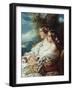 Queen Victoria and Victoire, Duchess de Nemours-Franz Xaver Winterhalter-Framed Giclee Print