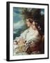 Queen Victoria and Victoire, Duchess de Nemours-Franz Xaver Winterhalter-Framed Giclee Print