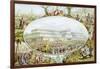 Queen Victoria Arriving to Open the Great Exhibition at the Crystal Palace, London, 1851-Le Blond-Framed Giclee Print