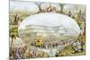 Queen Victoria Arriving to Open the Great Exhibition at the Crystal Palace, London, 1851-Le Blond-Mounted Giclee Print