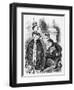 Queen Victoria as Empress of India-John Tenniel-Framed Art Print