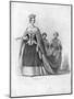 Queen Victoria as Queen Philippa at the Plantagenet Ball, Buckingham Palace, C1840s-null-Mounted Giclee Print