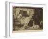 Queen Victoria at a Cottage Bedside at Osborne-null-Framed Giclee Print