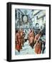 Queen Victoria at Easter Procession of Red Penitents France 1898-Chris Hellier-Framed Photographic Print