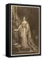 Queen Victoria at Her Coronation-null-Framed Stretched Canvas