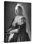 Queen Victoria at Her Diamond Jubilee-null-Stretched Canvas