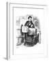 Queen Victoria at the Railway Ticket Office-null-Framed Giclee Print