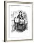 Queen Victoria at the Railway Ticket Office-null-Framed Giclee Print
