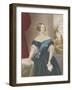 Queen Victoria, c.1860-George Baxter-Framed Giclee Print