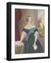 Queen Victoria, c.1860-George Baxter-Framed Giclee Print