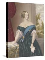 Queen Victoria, c.1860-George Baxter-Stretched Canvas