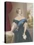Queen Victoria, c.1860-George Baxter-Stretched Canvas