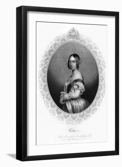 Queen Victoria, C1850s-DJ Pound-Framed Giclee Print