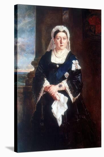 Queen Victoria, C1880-null-Stretched Canvas