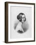 Queen Victoria Circa 1840-W.c Ross-Framed Art Print