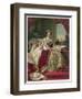 Queen Victoria Circa 1845-Franz Xaver Winterhalter-Framed Photographic Print