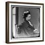 Queen Victoria Circa 1890-null-Framed Art Print