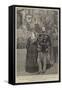 Queen Victoria Entering the Chapel, Escorted by the Duke of Coburg-null-Framed Stretched Canvas