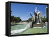 Queen Victoria Fountain, Victoria Square, Adelaide, South Australia, Australia-Neale Clarke-Framed Stretched Canvas