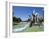 Queen Victoria Fountain, Victoria Square, Adelaide, South Australia, Australia-Neale Clarke-Framed Photographic Print