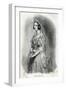 Queen Victoria in Bridal Dress-W Spielmeyer-Framed Art Print