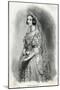 Queen Victoria in Bridal Dress-W Spielmeyer-Mounted Art Print