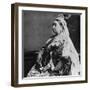 Queen Victoria in Ceremonial Robes at Her Golden Jubilee, 1887-null-Framed Giclee Print