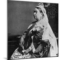 Queen Victoria in Ceremonial Robes at Her Golden Jubilee, 1887-null-Mounted Giclee Print