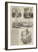 Queen Victoria in Dublin-null-Framed Giclee Print