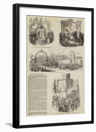 Queen Victoria in Dublin-null-Framed Giclee Print