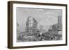 Queen Victoria in Holborn Circus on Her Way to the Opening of Holborn Viaduct, London, 1869-null-Framed Giclee Print