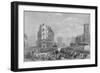 Queen Victoria in Holborn Circus on Her Way to the Opening of Holborn Viaduct, London, 1869-null-Framed Giclee Print