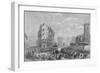 Queen Victoria in Holborn Circus on Her Way to the Opening of Holborn Viaduct, London, 1869-null-Framed Giclee Print