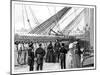 Queen Victoria Inspecting HMS Galatea, Osborne Bay, C1860S-null-Mounted Giclee Print