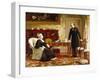 Queen Victoria Interviewing Disraeli at Osborne House-Theodore Blake Wirgman-Framed Giclee Print