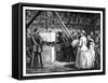 Queen Victoria Laying the Foundation Stone of the Royal Albert Hall, London, 1860S-null-Framed Stretched Canvas