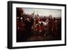 Queen Victoria of England, 1819-1901, Presenting Colours to 79th Cameron Highlanders-null-Framed Giclee Print