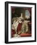 Queen Victoria of England in Her Coronation Robes-Franz Xaver Winterhalter-Framed Giclee Print
