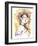 Queen Victoria of Great Britain English monarch; caricature-Neale Osborne-Framed Giclee Print