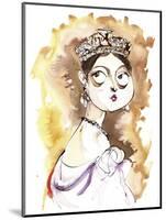 Queen Victoria of Great Britain English monarch; caricature-Neale Osborne-Mounted Giclee Print